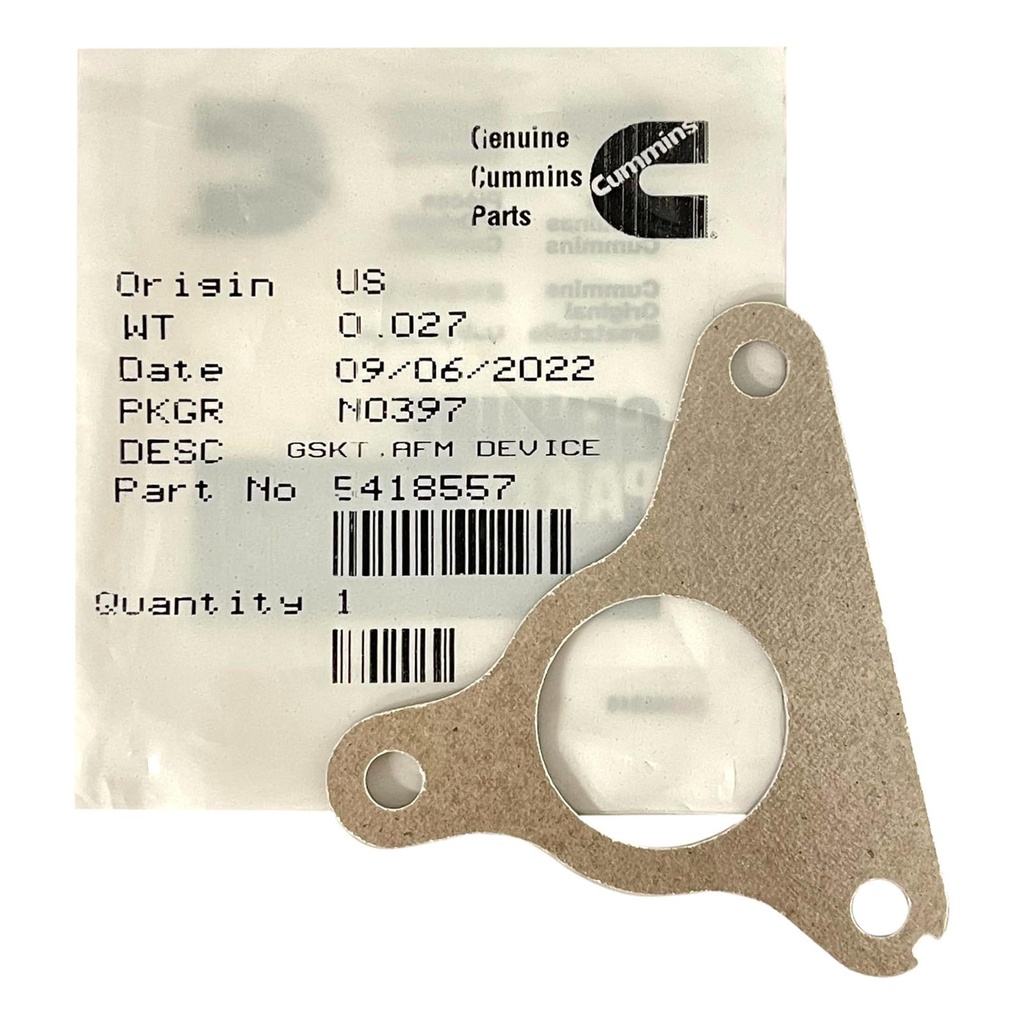 OEM Cummins GASKET AFM DEVICE 5418557CUM 5418557 | KAHGO